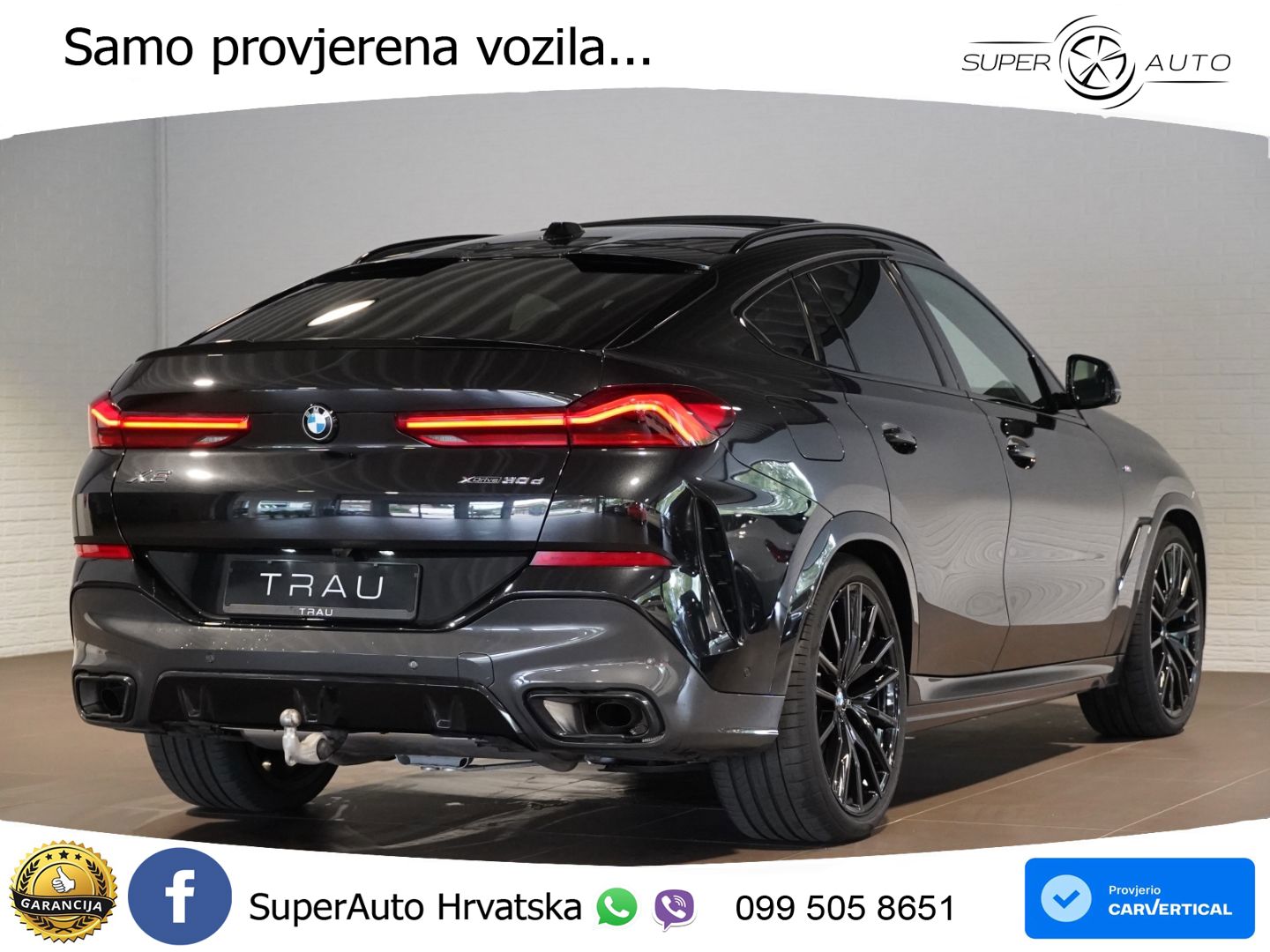 BMW X6 30d (298 KS) xDrive Steptronic M Sport LED+GR SJED+ACC