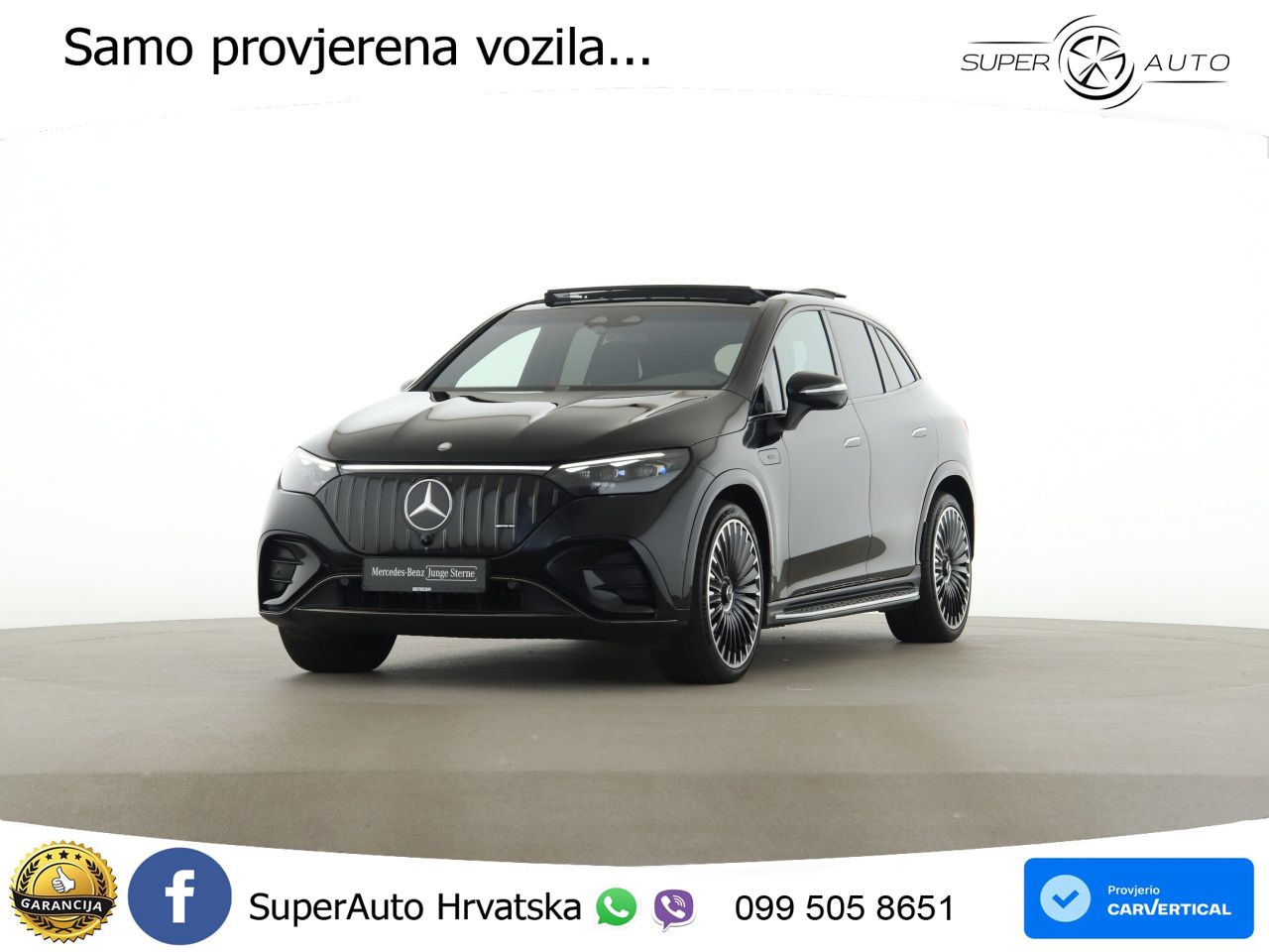 Mercedes EQE SUV AMG 43 100 kWh (476 KS) 4MATIC ACC+HEAD+4xGR SJED+360+PANO