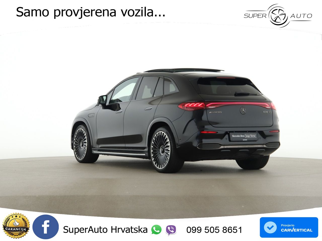 Mercedes EQE SUV AMG 43 100 kWh (476 KS) 4MATIC ACC+HEAD+4xGR SJED+360+PANO