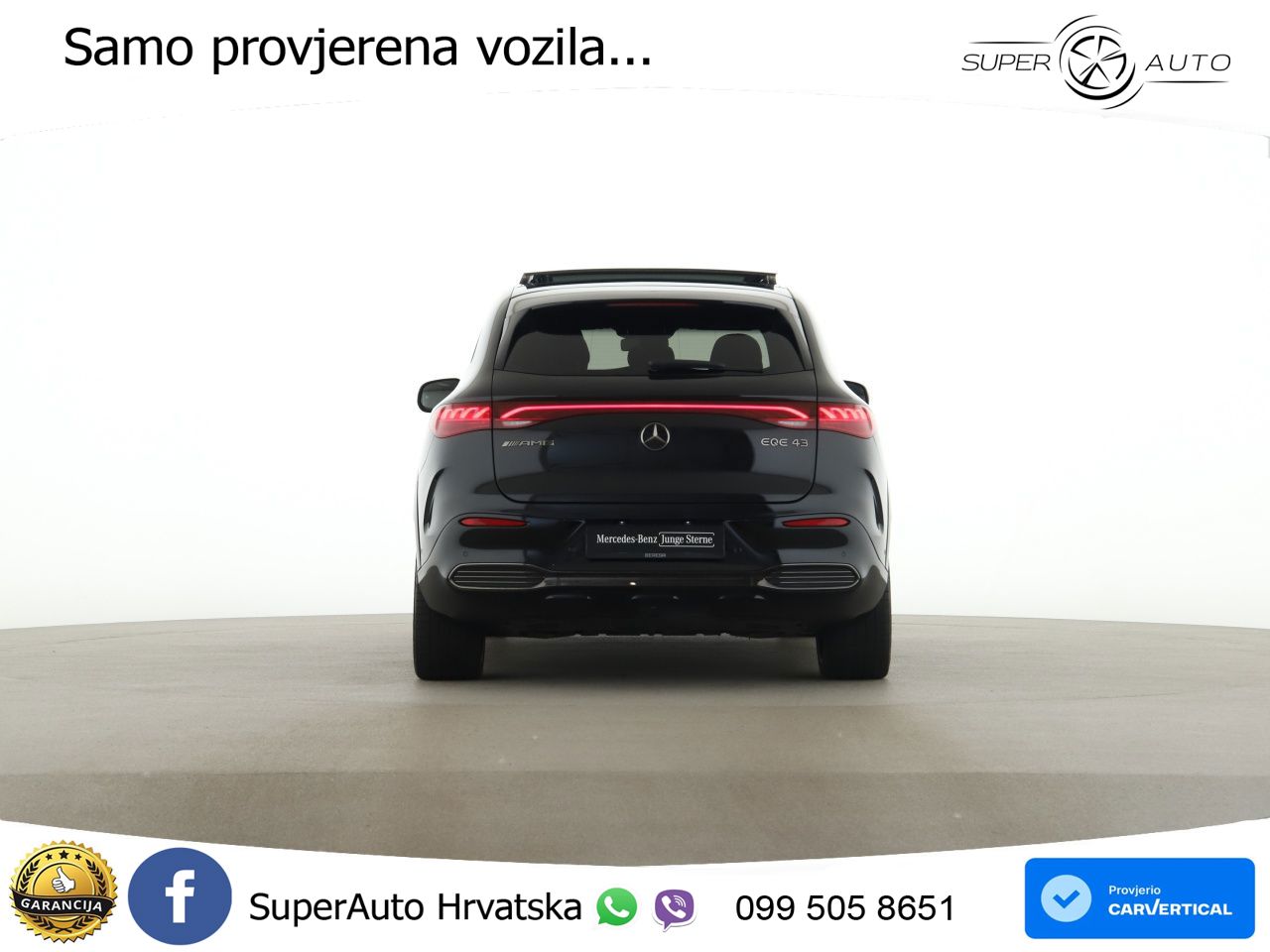 Mercedes EQE SUV AMG 43 100 kWh (476 KS) 4MATIC ACC+HEAD+4xGR SJED+360+PANO