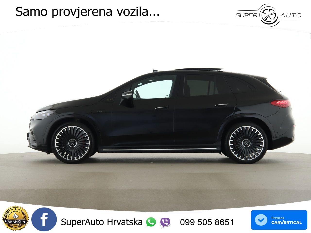 Mercedes EQE SUV AMG 43 100 kWh (476 KS) 4MATIC ACC+HEAD+4xGR SJED+360+PANO
