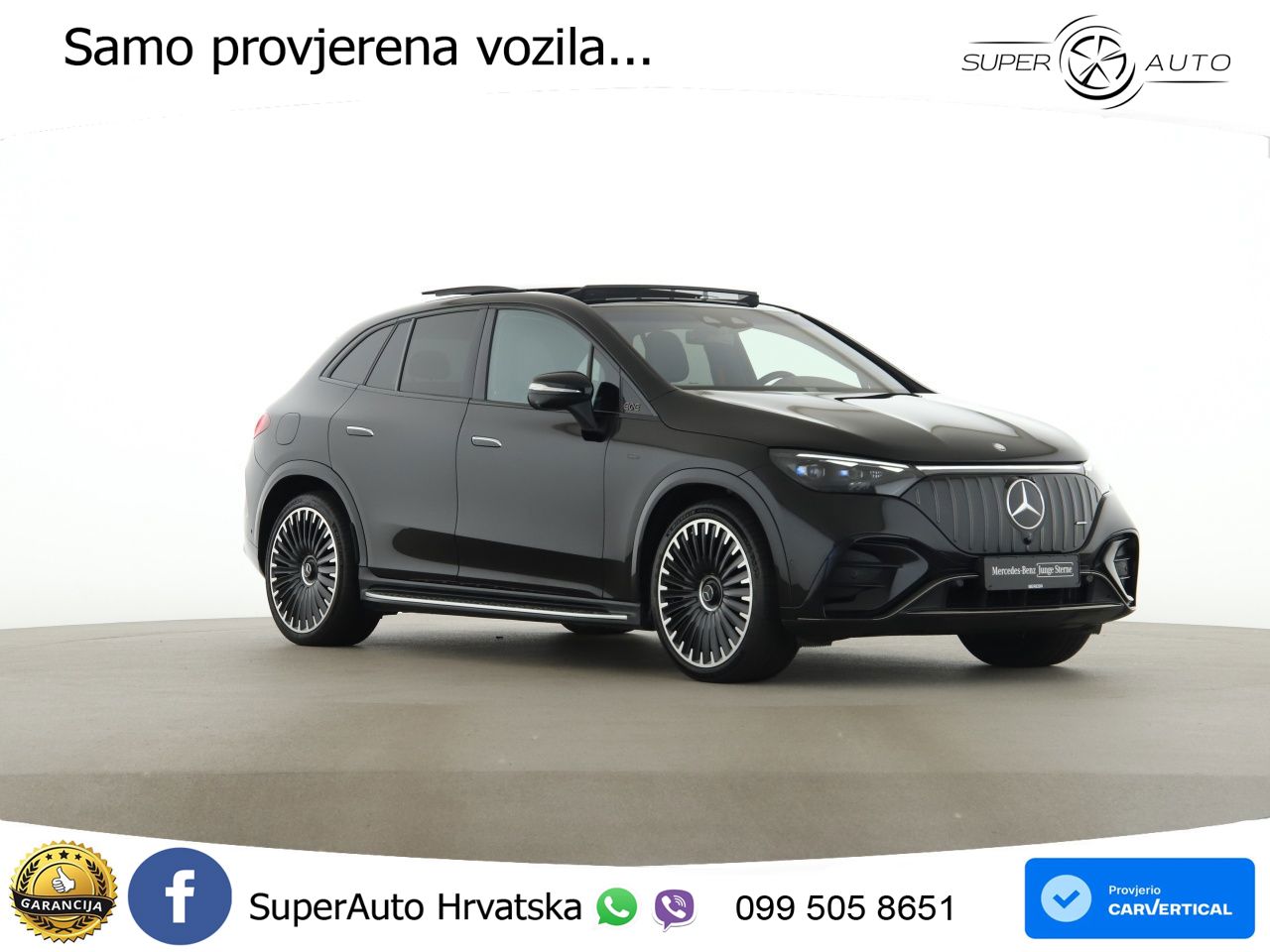 Mercedes EQE SUV AMG 43 100 kWh (476 KS) 4MATIC ACC+HEAD+4xGR SJED+360+PANO