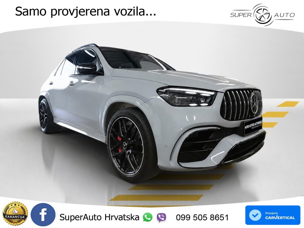 Mercedes AMG GLE 63 S V8 (612 KS) EQ Boost 4MATIC+ AMG SPEEDSHIFT TCT 9G LED+GR SJED+ACC