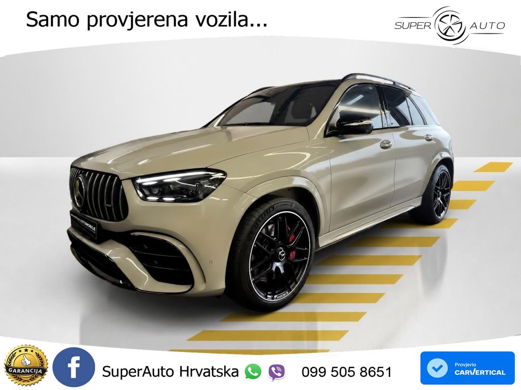 Mercedes AMG GLE 63 S V8 (612 KS) EQ Boost 4MATIC+ AMG SPEEDSHIFT TCT 9G LED+GR SJED+ACC