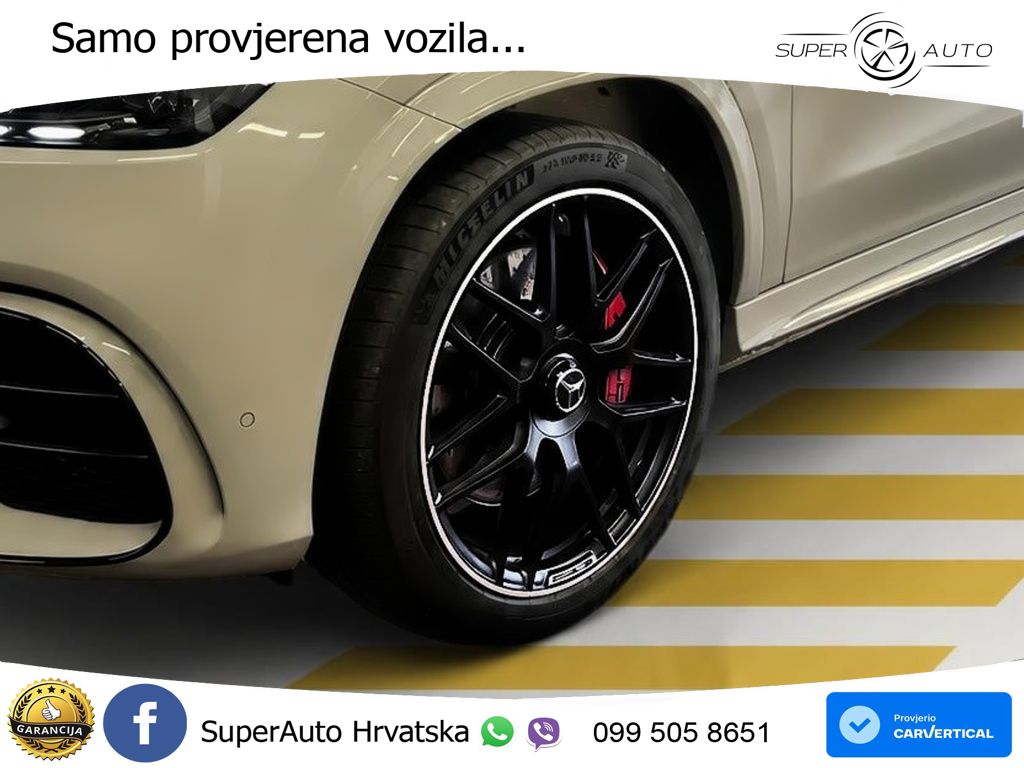 Mercedes AMG GLE 63 S V8 (612 KS) EQ Boost 4MATIC+ AMG SPEEDSHIFT TCT 9G LED+GR SJED+ACC