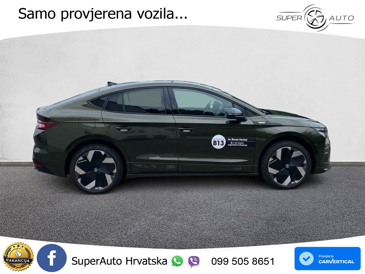 Škoda Enyaq Coupe RS 84 kWh (340 KS) AWD LED+GR SJED+ACC