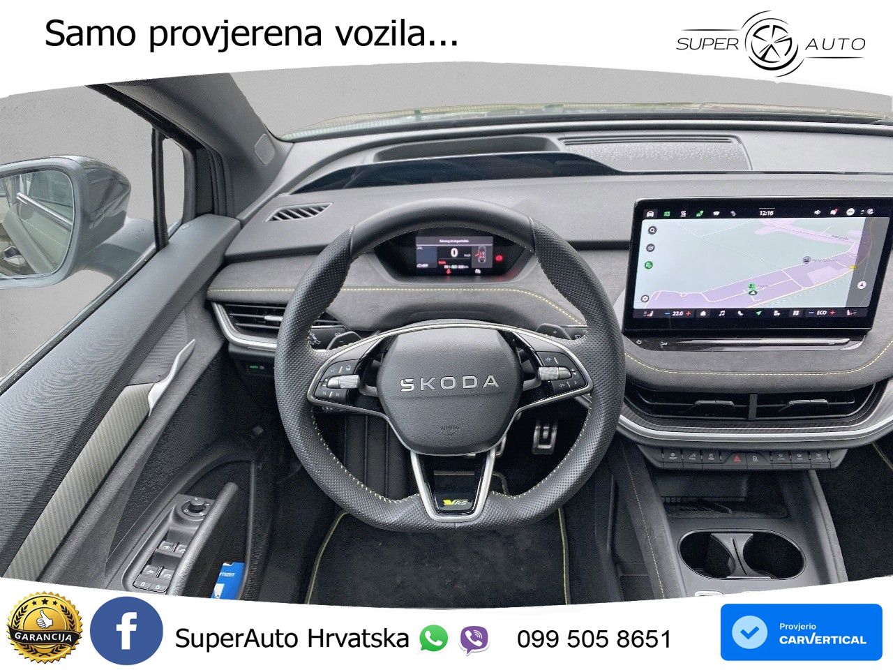 Škoda Enyaq Coupe RS 84 kWh (340 KS) AWD LED+GR SJED+ACC