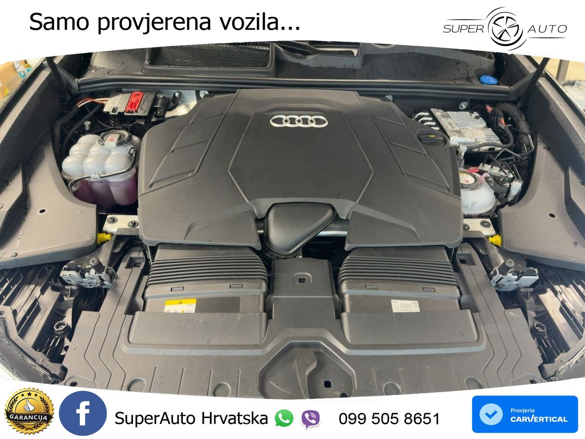 Audi Q8 60 TFSIe V6 (490 KS) quattro Tiptronic S line 489 KS LED+GR SJED+ACC