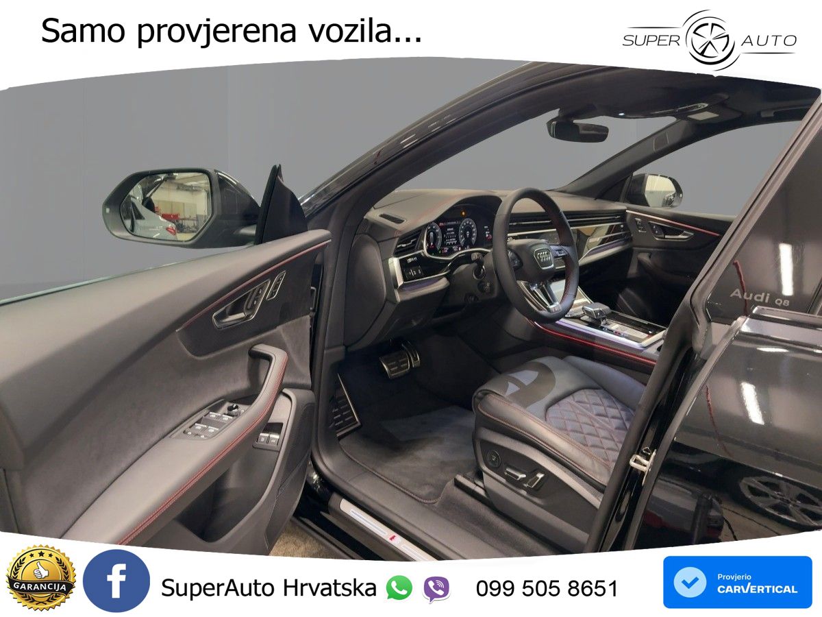 Audi Q8 60 TFSIe V6 (490 KS) quattro Tiptronic S line 489 KS LED+GR SJED+ACC