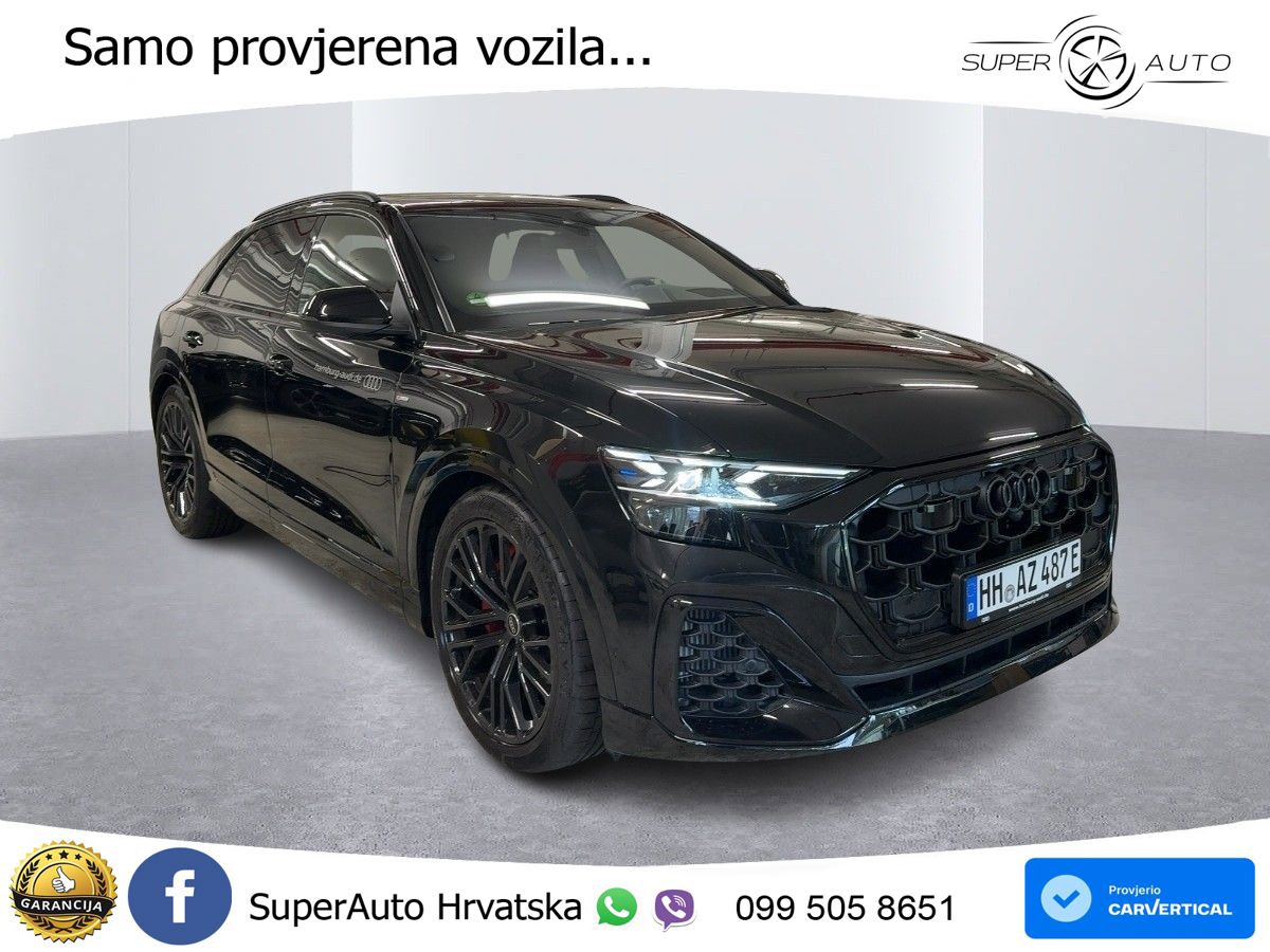 Audi Q8 60 TFSIe V6 (490 KS) quattro Tiptronic S line 489 KS LED+GR SJED+ACC