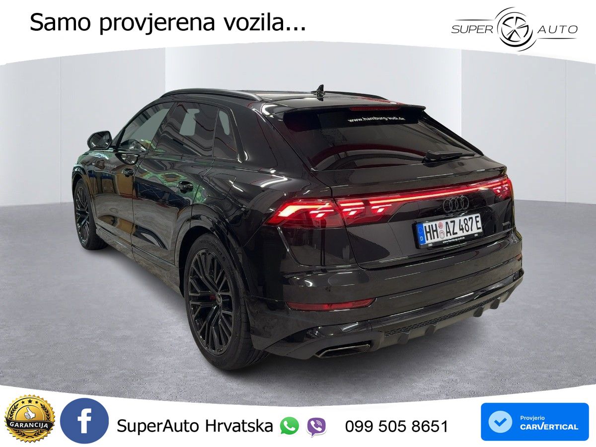 Audi Q8 60 TFSIe V6 (490 KS) quattro Tiptronic S line 489 KS LED+GR SJED+ACC