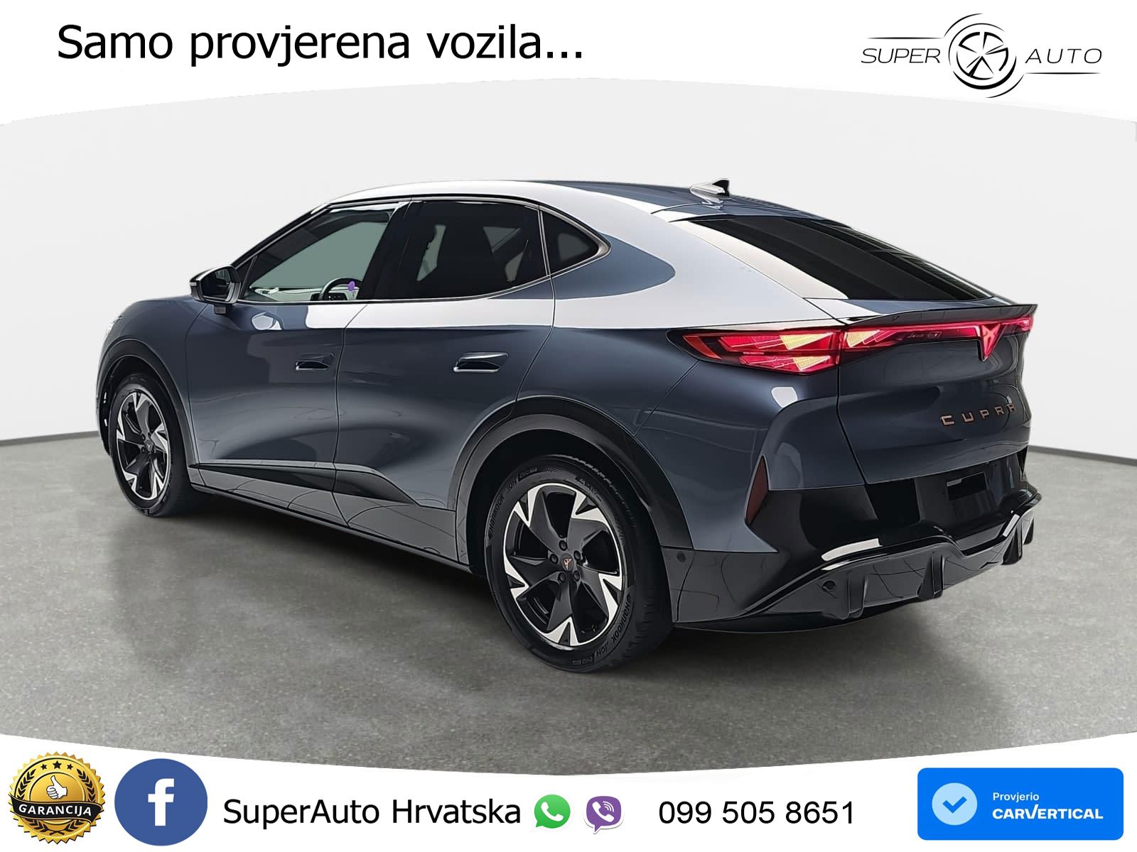 Cupra Tavascan 82 kWh (286 KS) LED+ACC
