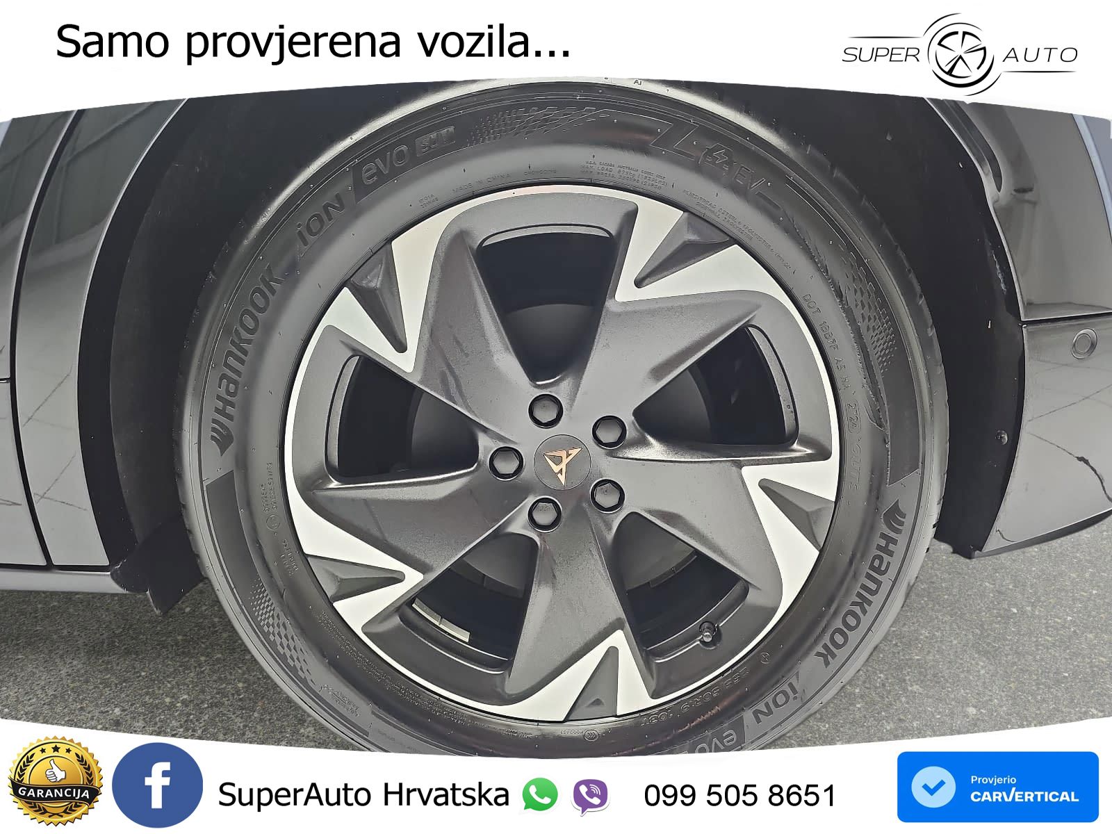 Cupra Tavascan 82 kWh (286 KS) LED+ACC