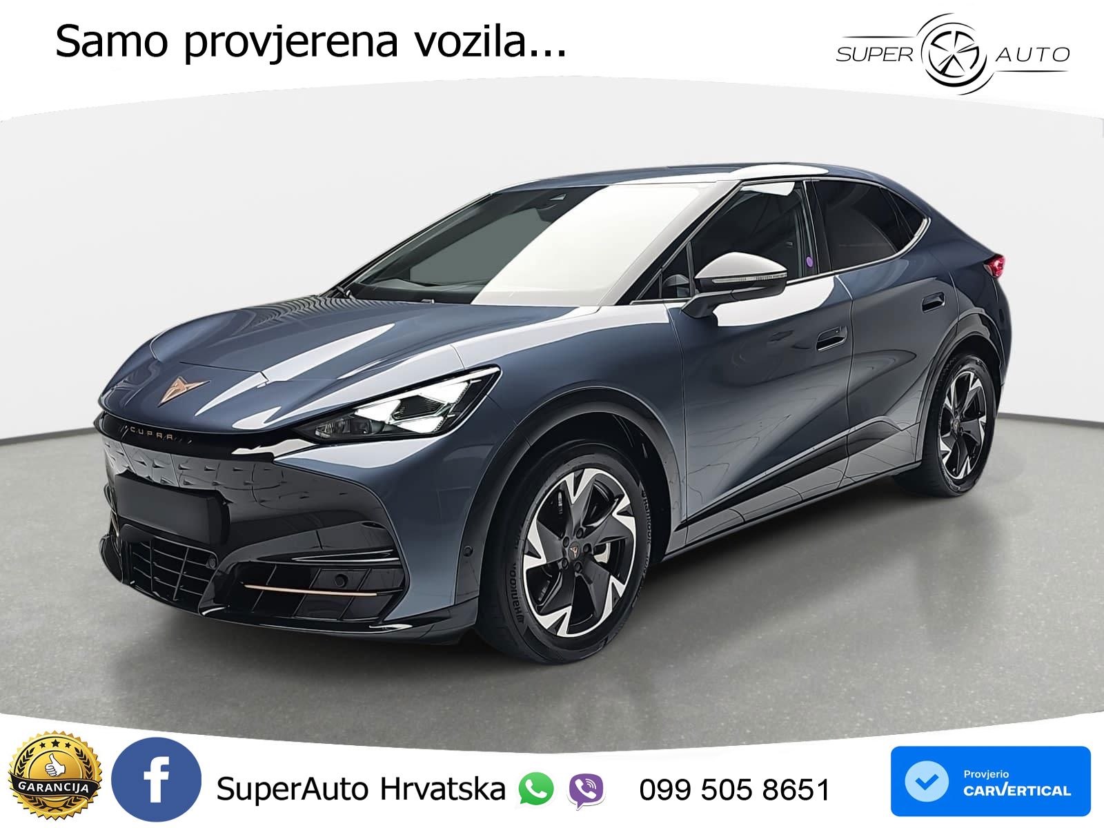 Cupra Tavascan 82 kWh (286 KS) LED+ACC