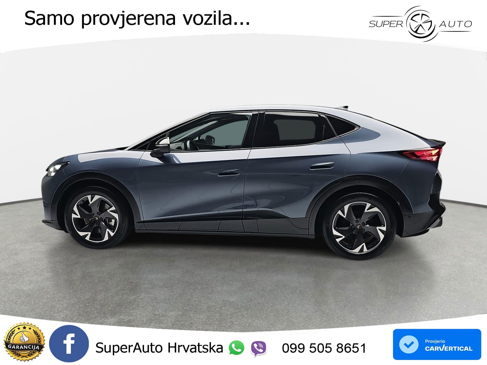 Cupra Tavascan 82 kWh (286 KS) LED+ACC