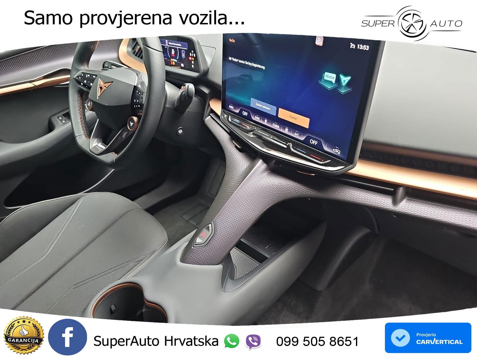 Cupra Tavascan 82 kWh (286 KS) LED+ACC