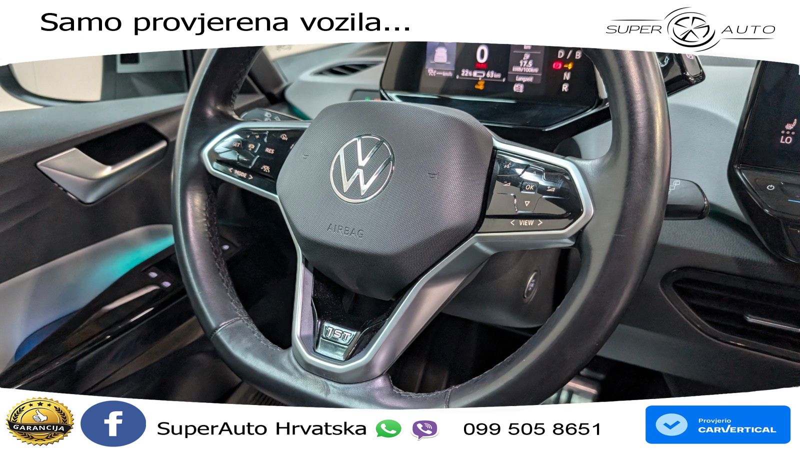 Volkswagen ID.3 Pro Performance 62 kWh (204 KS) LED+GR SJED+ACC