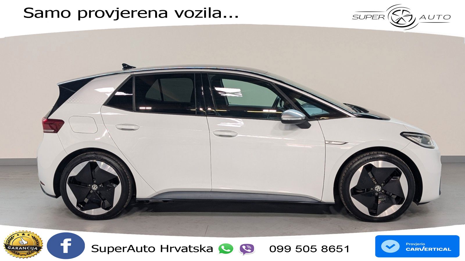 Volkswagen ID.3 Pro Performance 62 kWh (204 KS) LED+GR SJED+ACC