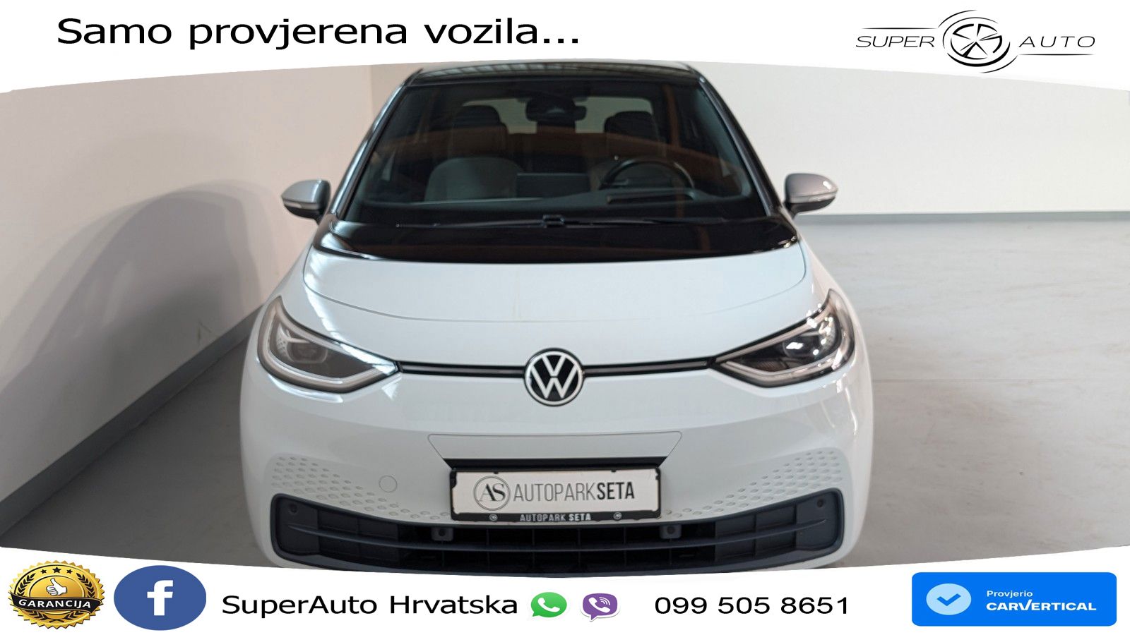 Volkswagen ID.3 Pro Performance 62 kWh (204 KS) LED+GR SJED+ACC