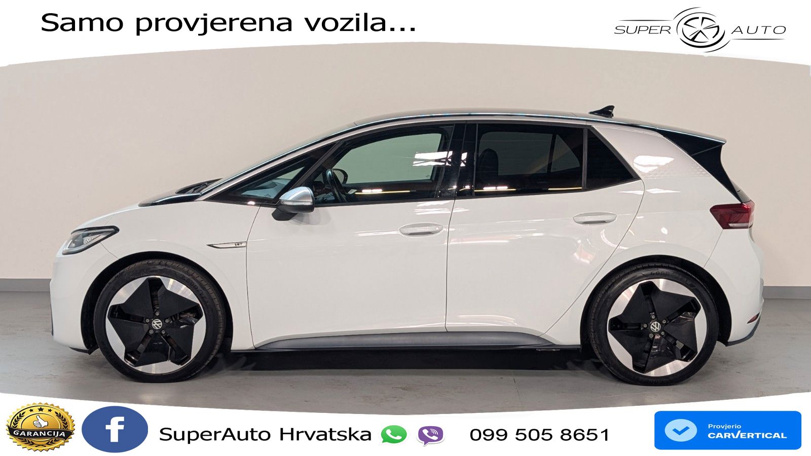 Volkswagen ID.3 Pro Performance 62 kWh (204 KS) LED+GR SJED+ACC