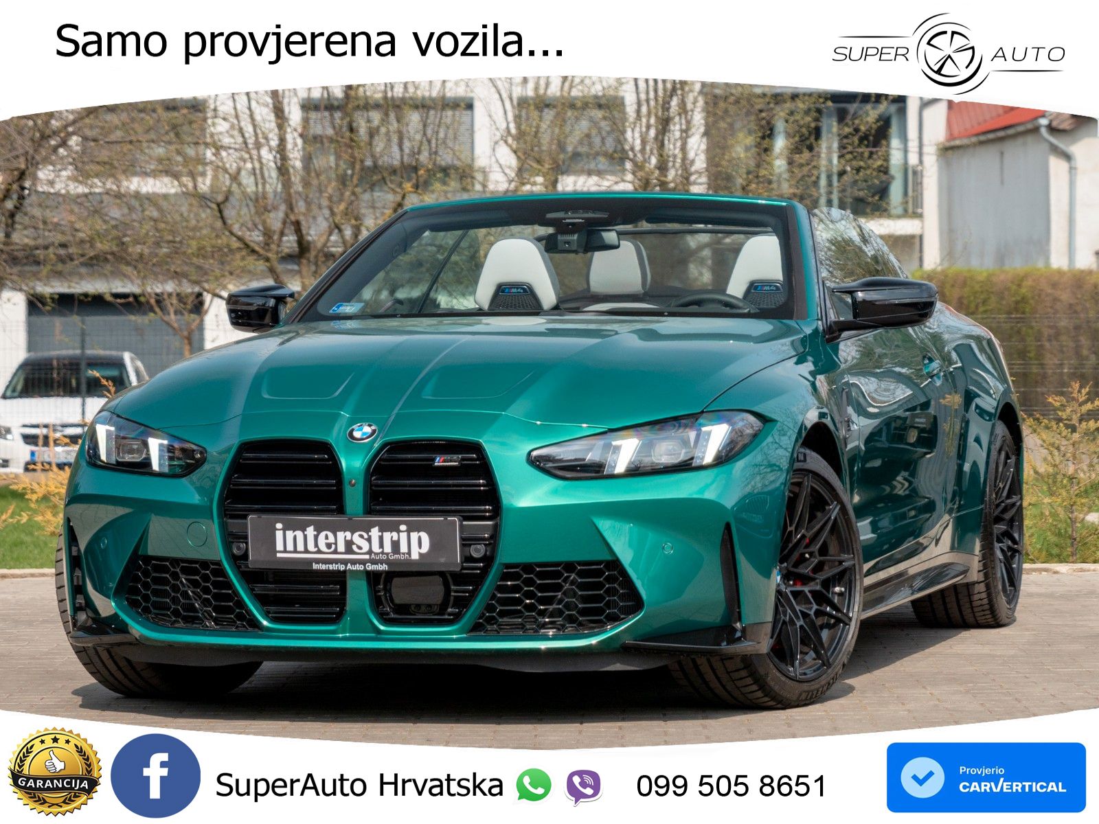 BMW M4 Convertible Competition 3.0 (530 KS) xDrive Steptronic LED+GR SJED+ACC