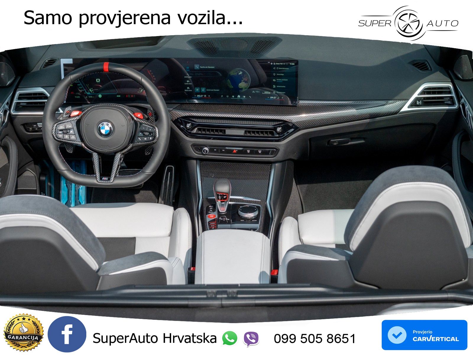 BMW M4 Convertible Competition 3.0 (530 KS) xDrive Steptronic LED+GR SJED+ACC