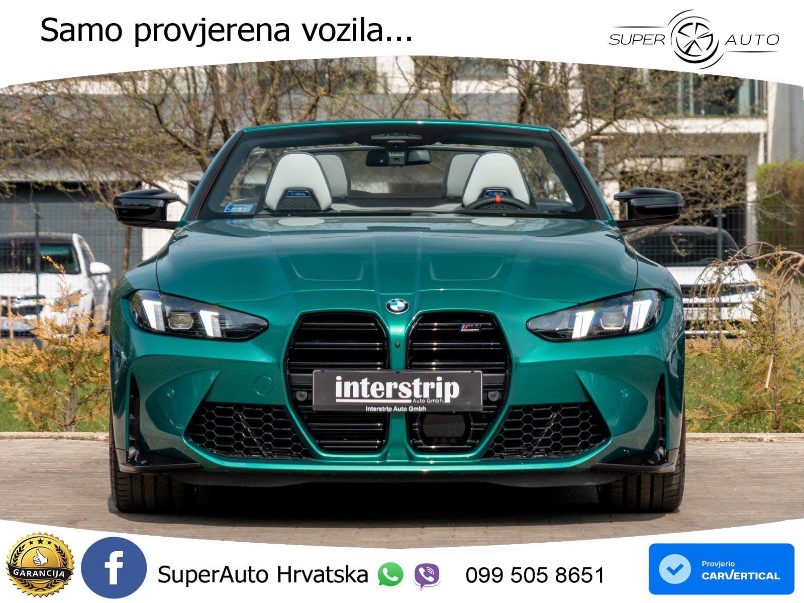 BMW M4 Convertible Competition 3.0 (530 KS) xDrive Steptronic LED+GR SJED+ACC