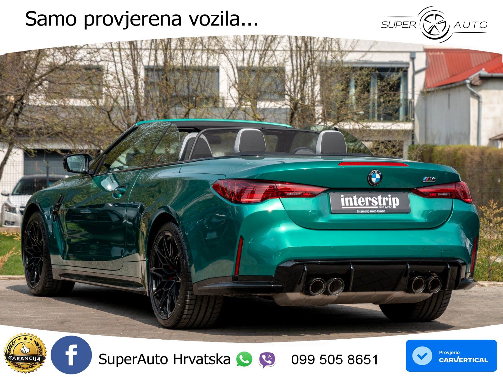 BMW M4 Convertible Competition 3.0 (530 KS) xDrive Steptronic LED+GR SJED+ACC