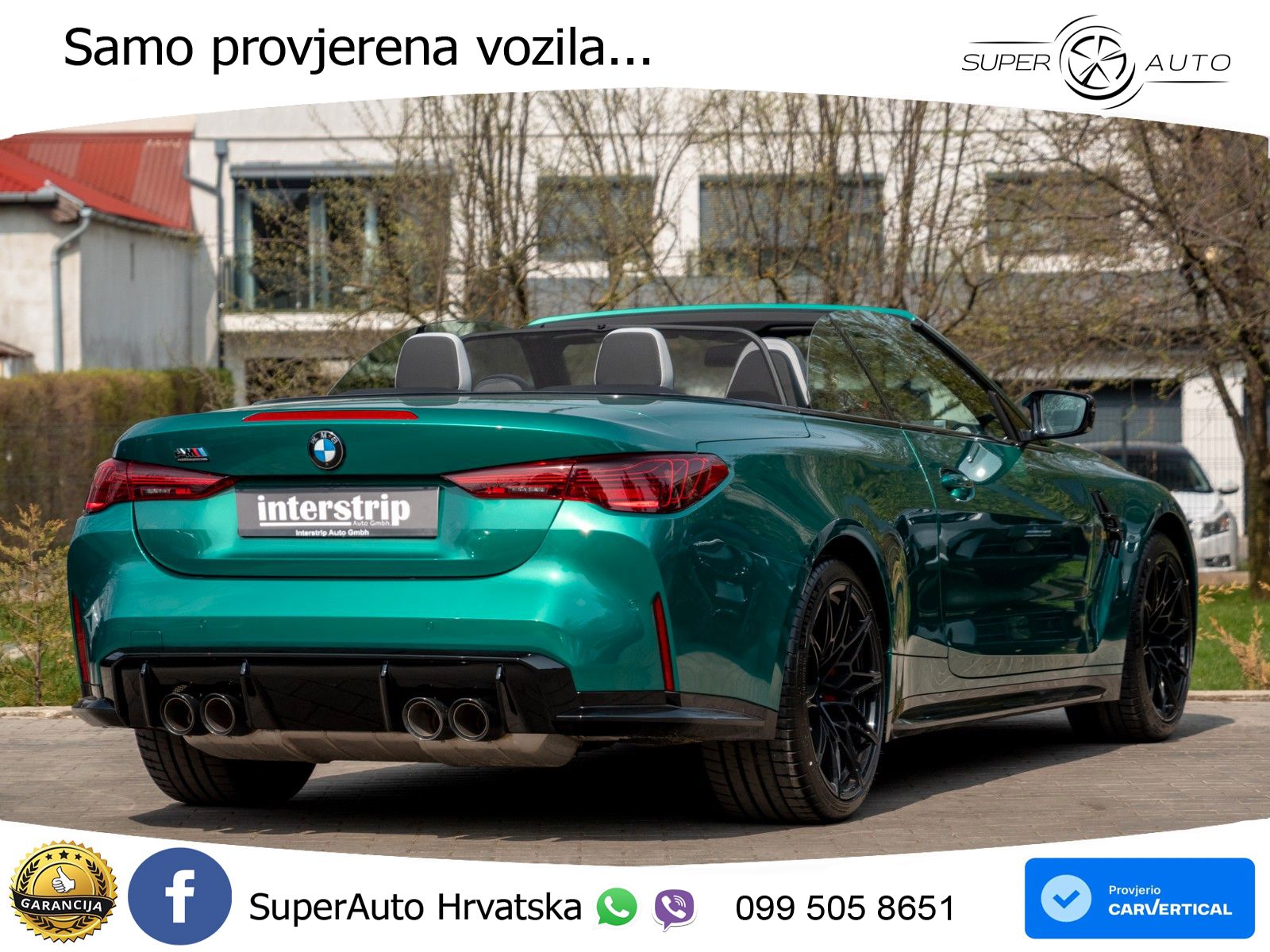 BMW M4 Convertible Competition 3.0 (530 KS) xDrive Steptronic LED+GR SJED+ACC