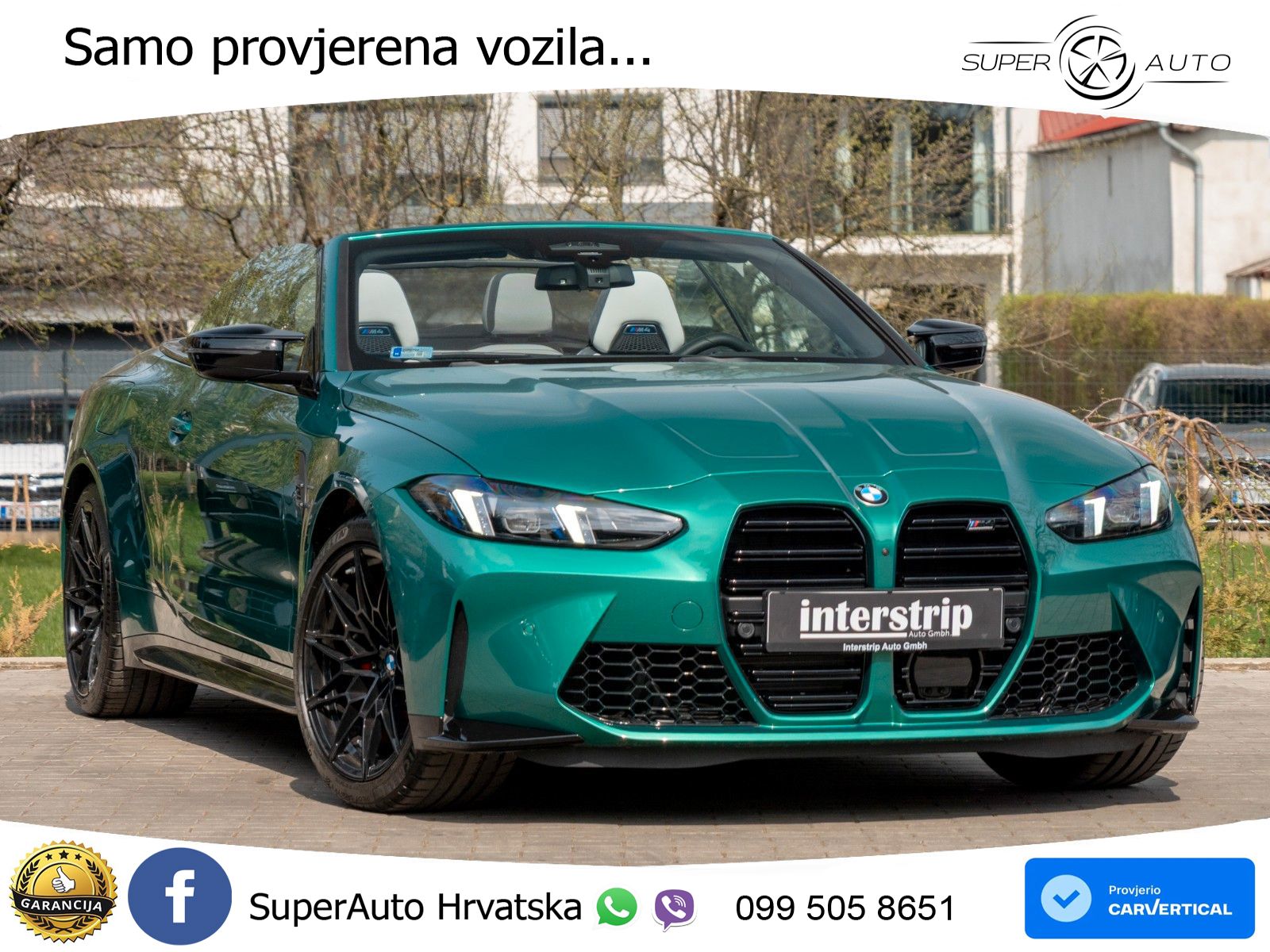 BMW M4 Convertible Competition 3.0 (530 KS) xDrive Steptronic LED+GR SJED+ACC