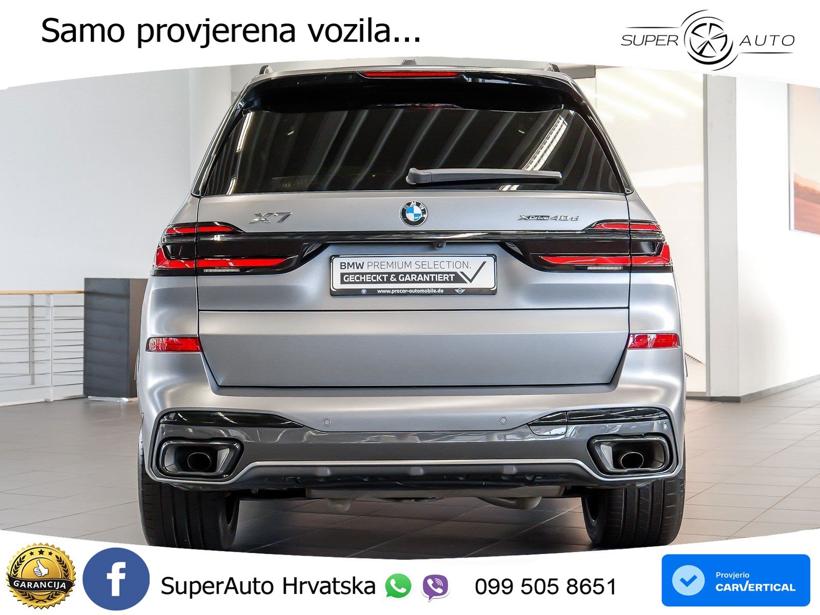 BMW X7 40d (352 KS) xDrive Steptronic M Sport LED+GR SJED+ACC