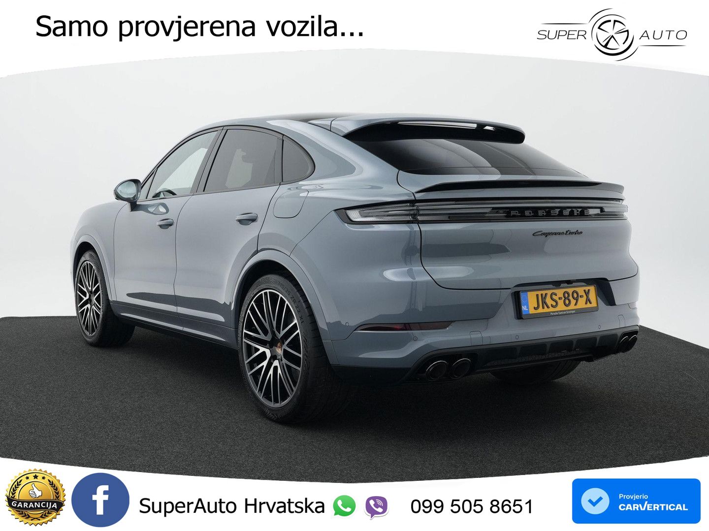 Porsche Cayenne Coupe Turbo 4.0 V8 (739 KS) E-Hybrid Tiptronic S MATRIX+GR SJED+KAM