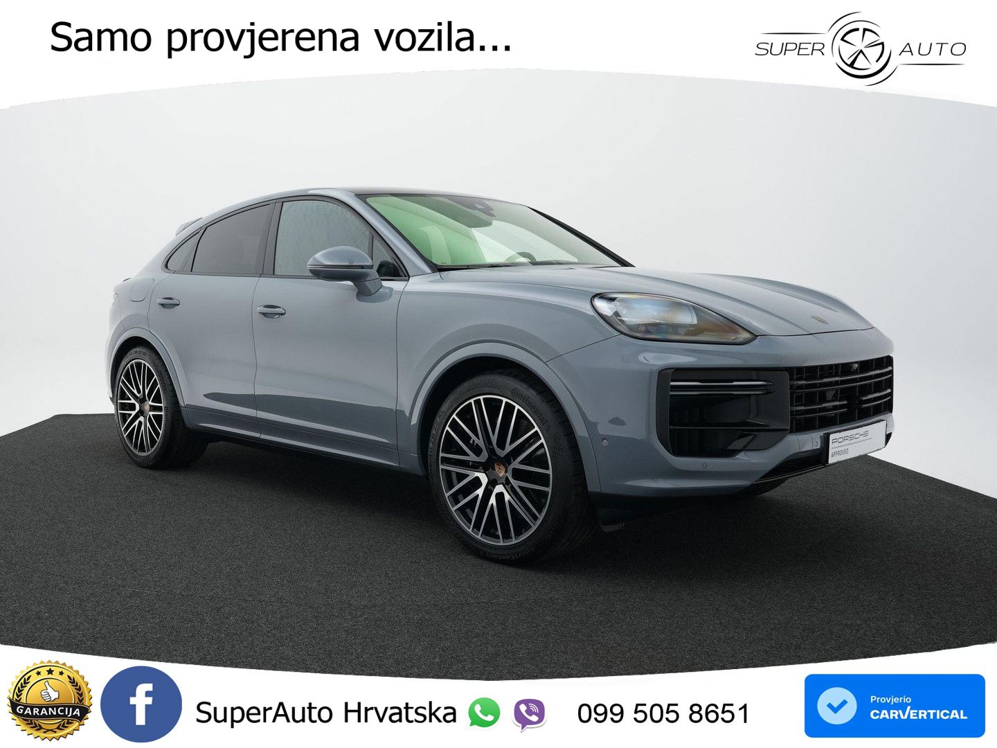 Porsche Cayenne Coupe Turbo 4.0 V8 (739 KS) E-Hybrid Tiptronic S MATRIX+GR SJED+KAM