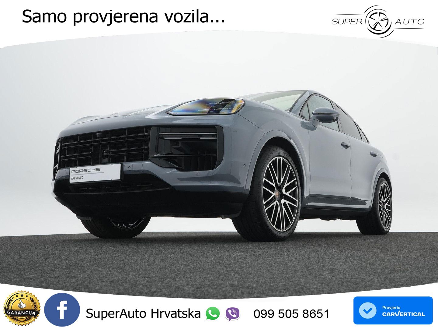 Porsche Cayenne Coupe Turbo 4.0 V8 (739 KS) E-Hybrid Tiptronic S MATRIX+GR SJED+KAM
