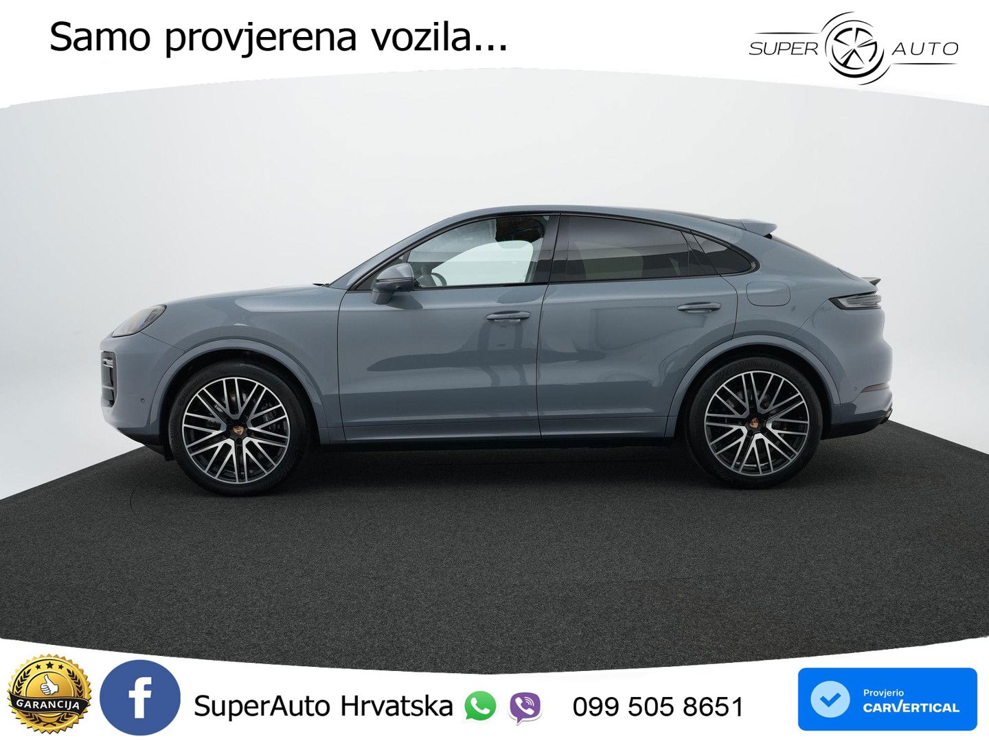 Porsche Cayenne Coupe Turbo 4.0 V8 (739 KS) E-Hybrid Tiptronic S MATRIX+GR SJED+KAM
