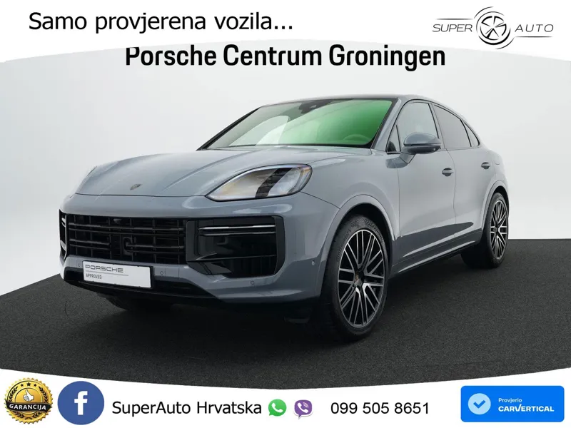 Porsche Cayenne Coupe Turbo 4.0 V8 (739 KS) E-Hybrid Tiptronic S MATRIX+GR SJED+KAM