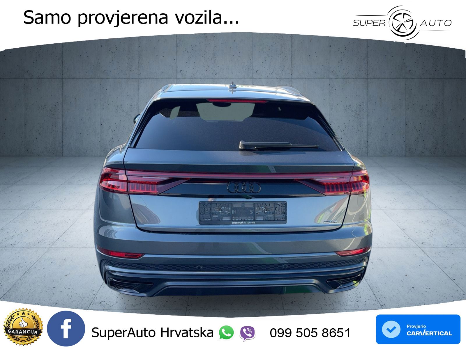 Audi Q8 55 TFSIe V6 (381 KS) quattro tiptronic