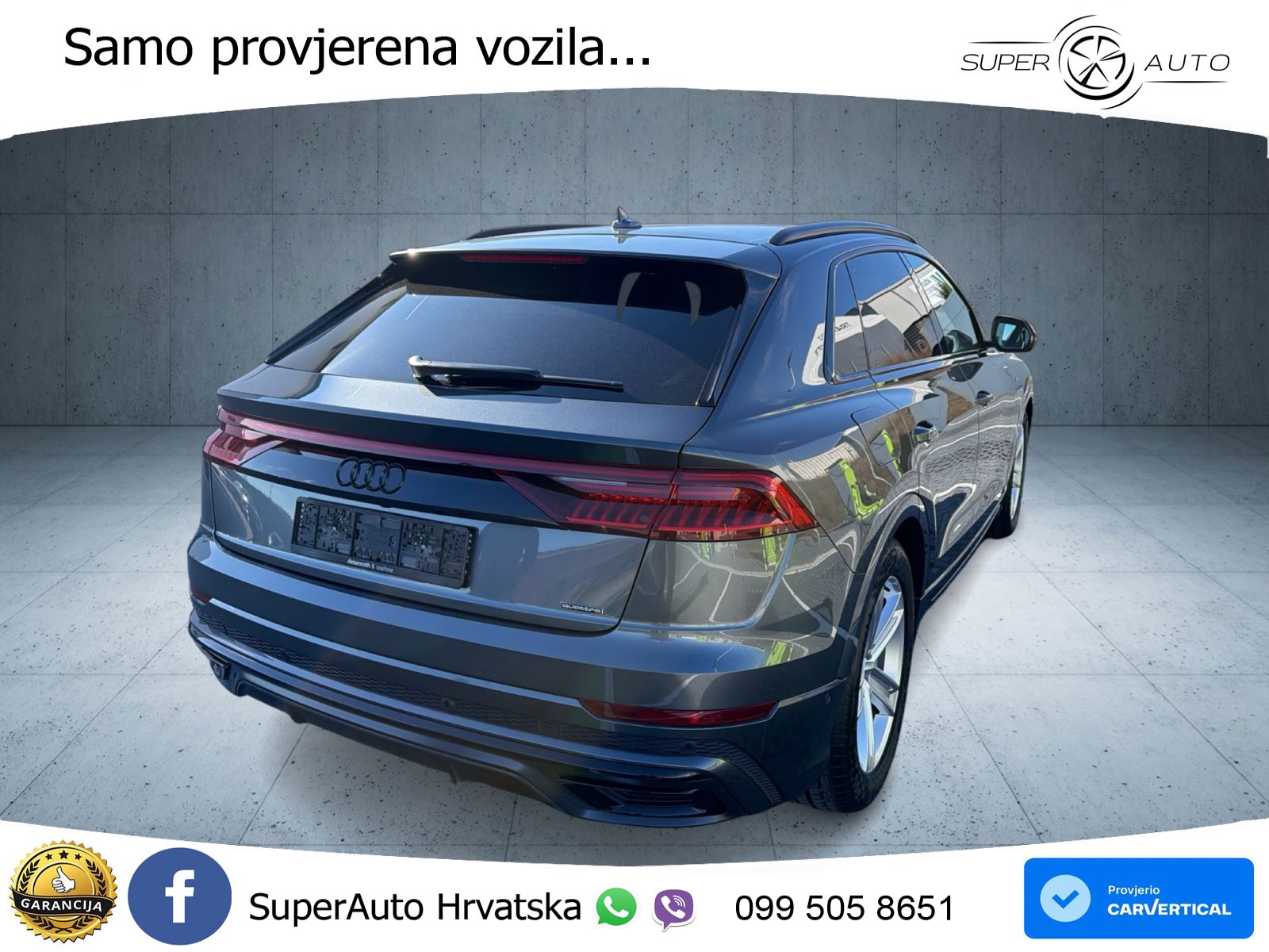 Audi Q8 55 TFSIe V6 (381 KS) quattro tiptronic