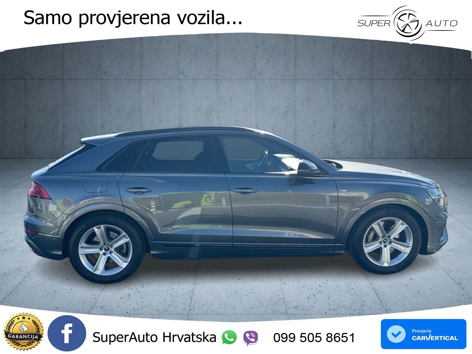 Audi Q8 55 TFSIe V6 (381 KS) quattro tiptronic