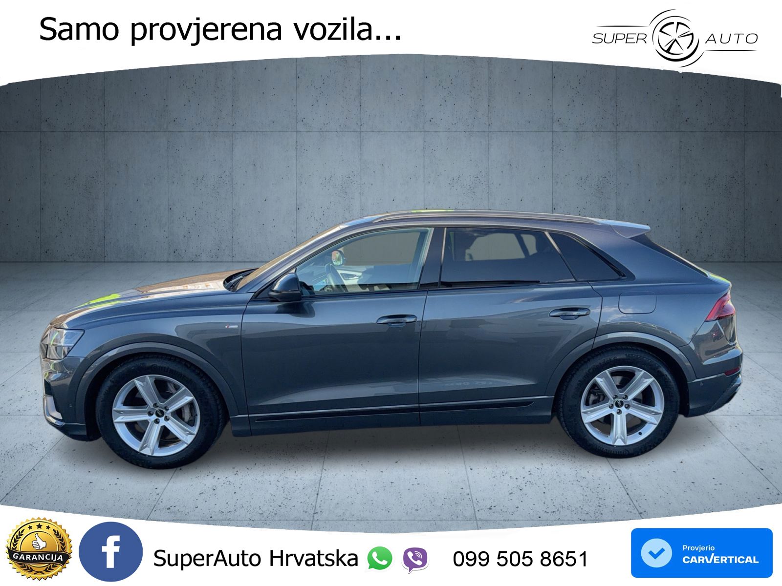 Audi Q8 55 TFSIe V6 (381 KS) quattro tiptronic