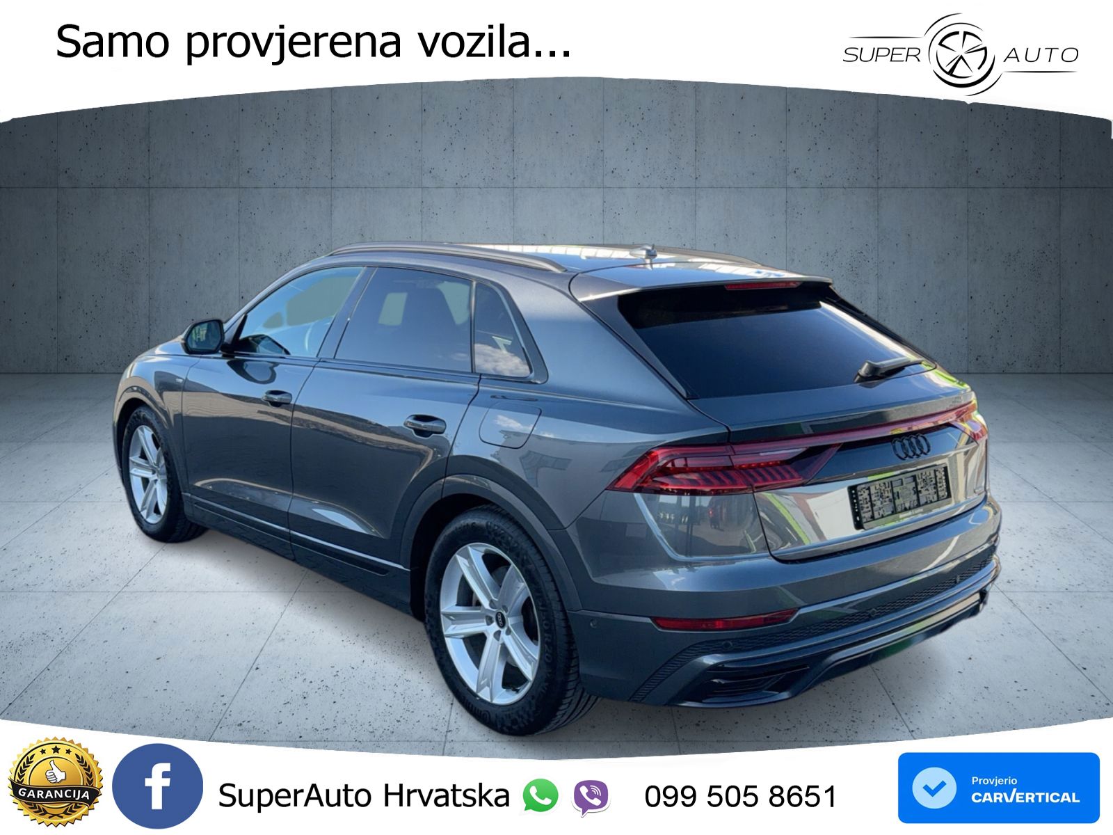 Audi Q8 55 TFSIe V6 (381 KS) quattro tiptronic