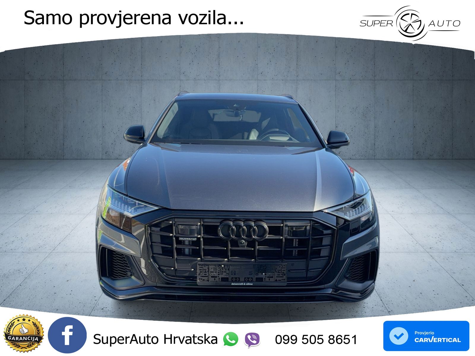 Audi Q8 55 TFSIe V6 (381 KS) quattro tiptronic