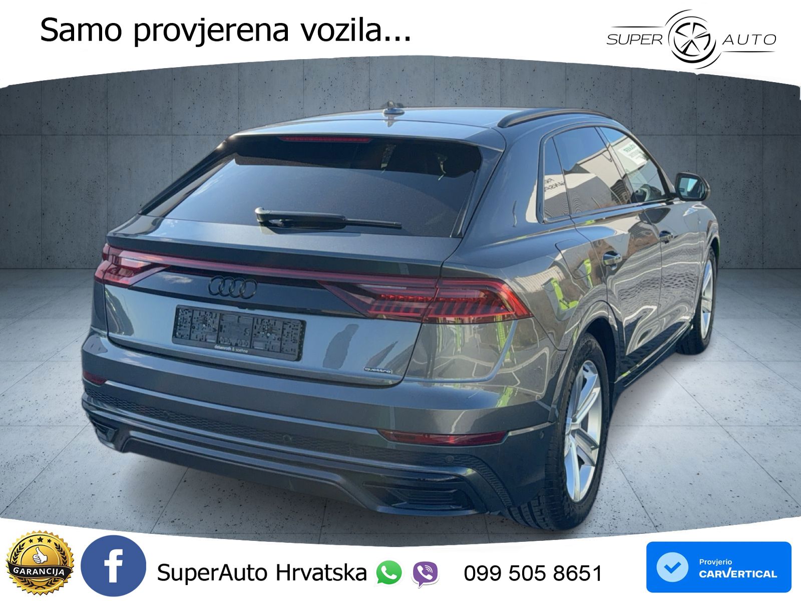 Audi Q8 55 TFSIe V6 (381 KS) quattro tiptronic