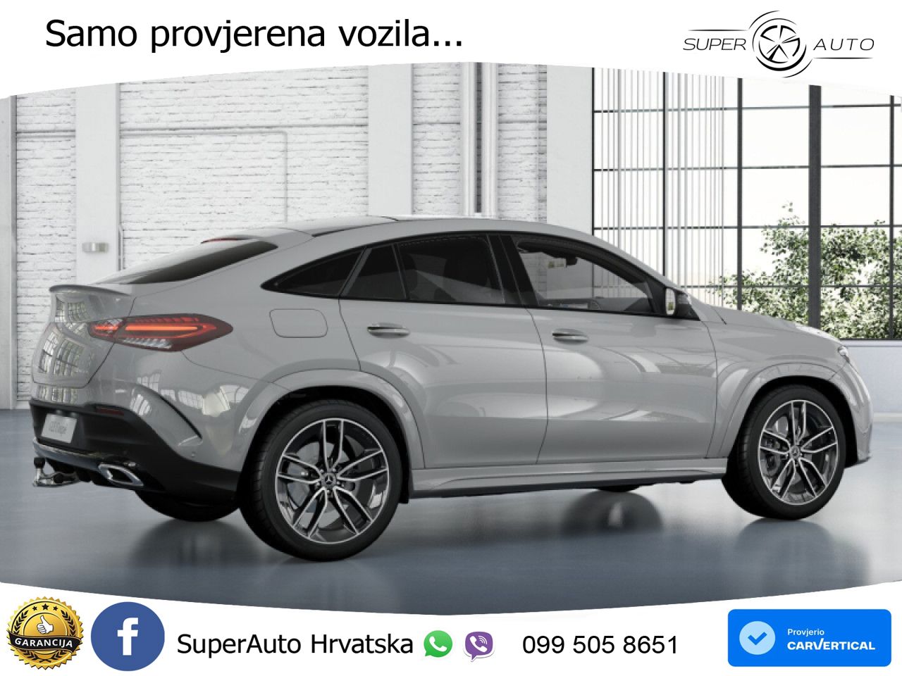 Mercedes GLE Coupe 450d (367 KS) EQ Boost 4MATIC 9G-TRONIC AMG LED+GR SJED+ACC
