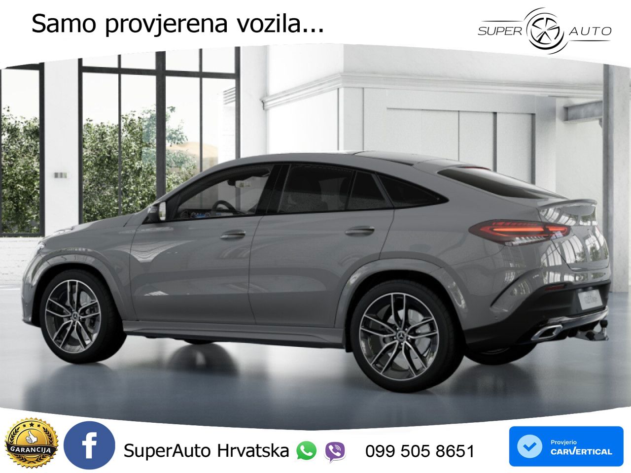Mercedes GLE Coupe 450d (367 KS) EQ Boost 4MATIC 9G-TRONIC AMG LED+GR SJED+ACC