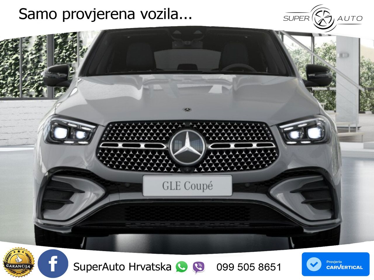 Mercedes GLE Coupe 450d (367 KS) EQ Boost 4MATIC 9G-TRONIC AMG LED+GR SJED+ACC