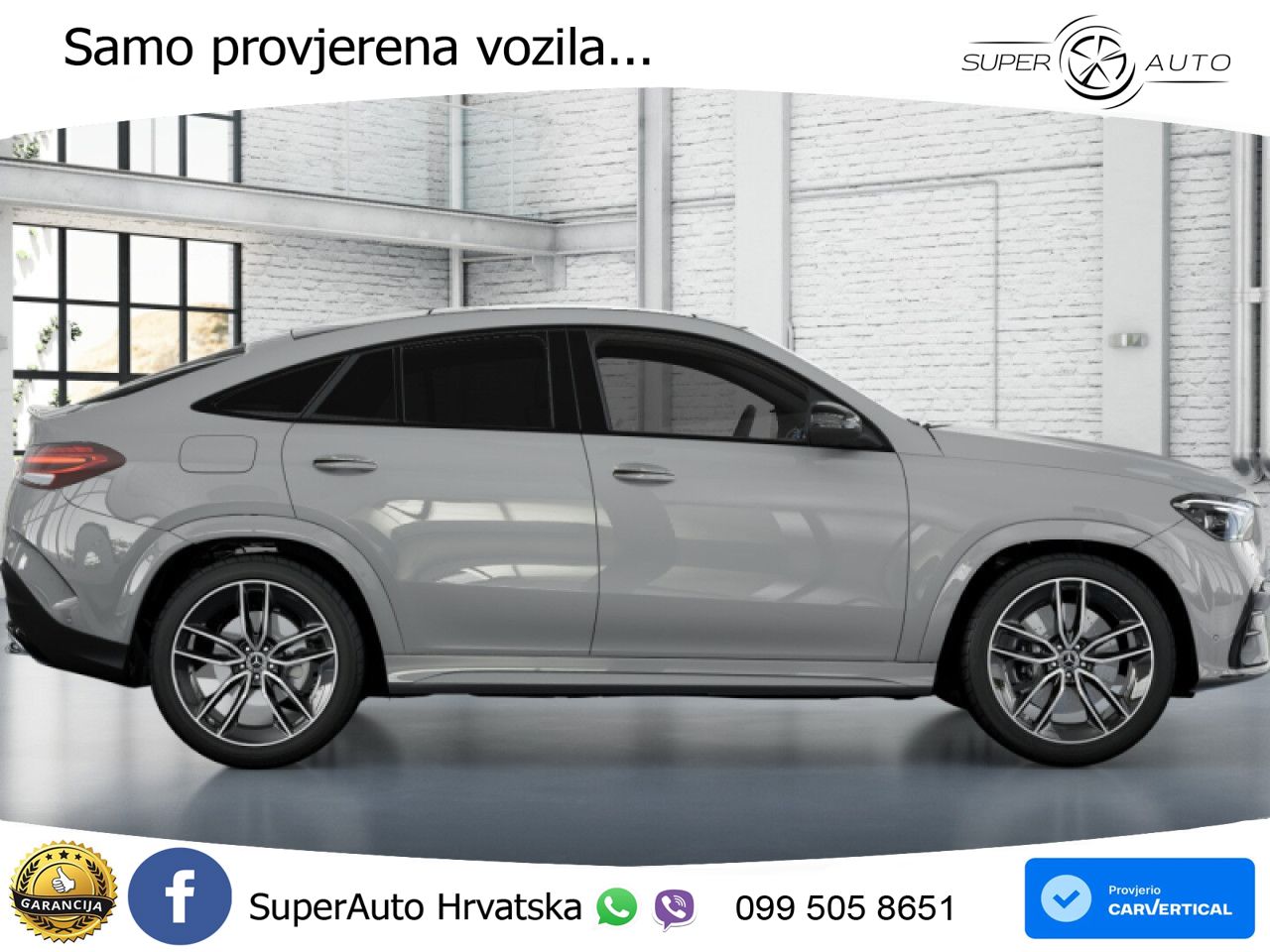 Mercedes GLE Coupe 450d (367 KS) EQ Boost 4MATIC 9G-TRONIC AMG LED+GR SJED+ACC
