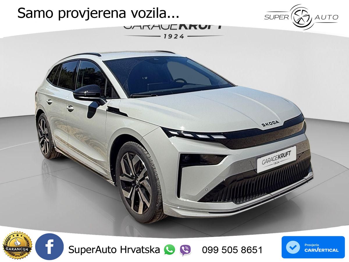 Škoda Enyaq 85 82 kWh (286 KS) SportLine LED+GR SJED+ACC