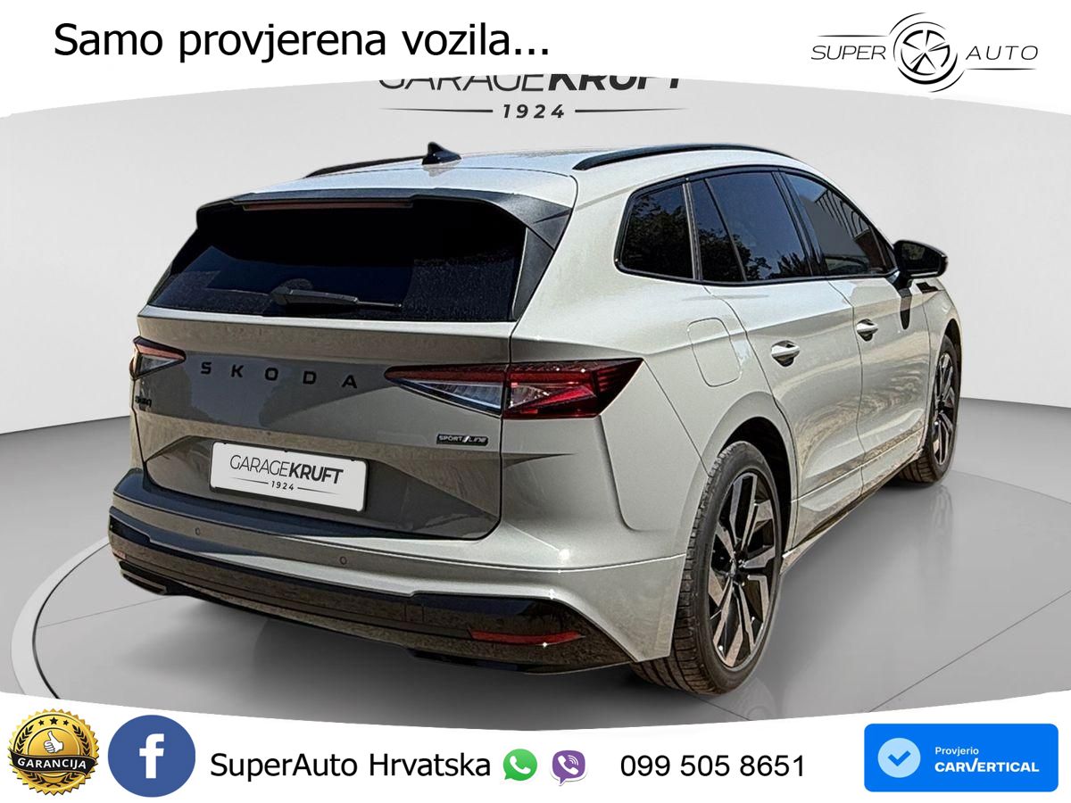 Škoda Enyaq 85 82 kWh (286 KS) SportLine LED+GR SJED+ACC
