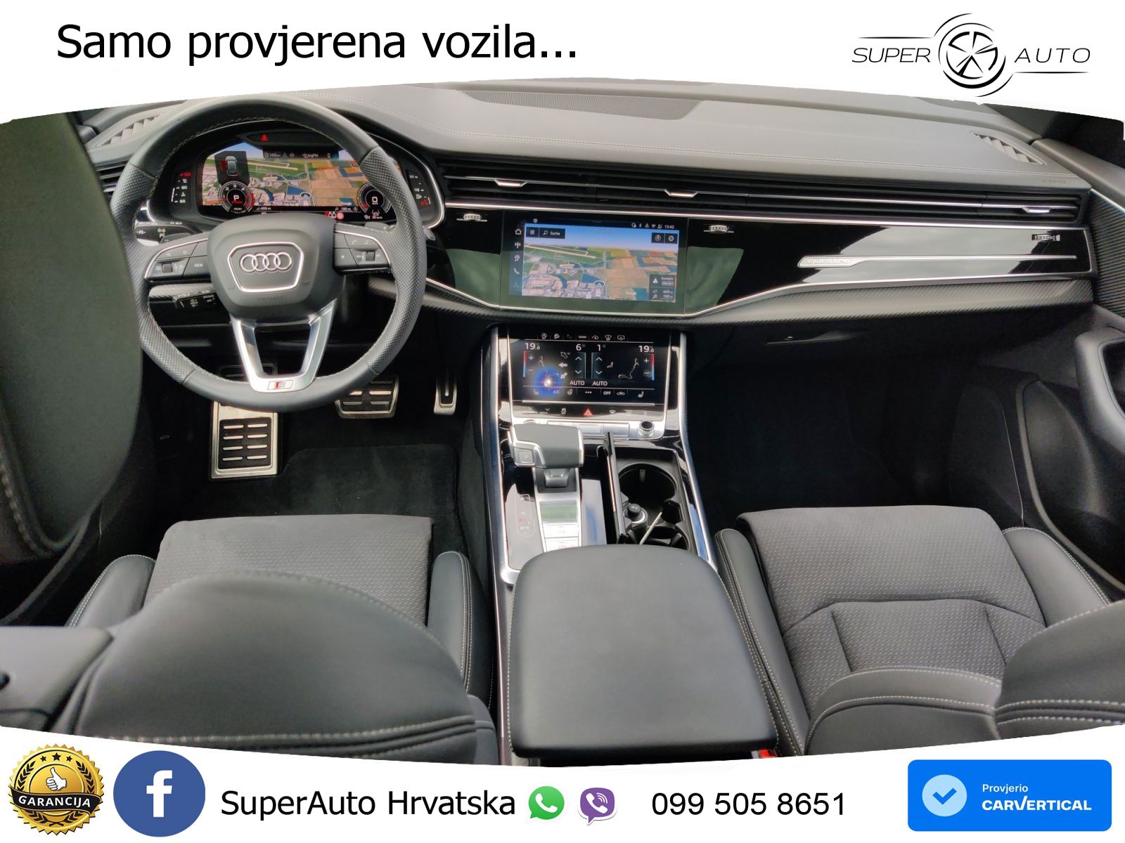 Audi Q8 50 TDI V6 (286 KS) quattro Tiptronic S line LED+GR SJED+ACC
